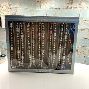 Shiny Brite 14 Foot Glass Christmas Tree Colorful Garland